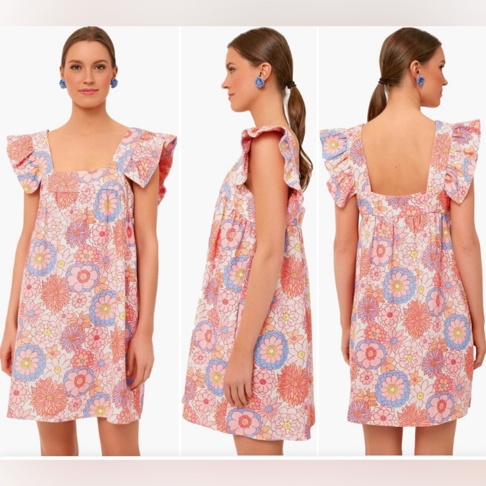 Tuckernuck x Cameron Eubanks Wimberly Folly Floral Hazel square neck dress